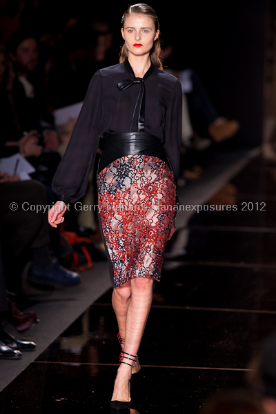 Monique Lhullier - Fall/Winter 2012 - Mercedes-Benz New York Fashion Week