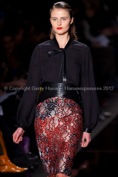 Monique Lhullier - Fall/Winter 2012 - Mercedes-Benz New York Fashion Week