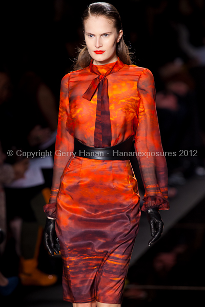 Monique Lhullier - Fall/Winter 2012 - Mercedes-Benz New York Fashion Week