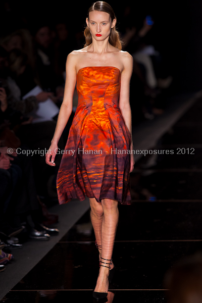 Monique Lhullier - Fall/Winter 2012 - Mercedes-Benz New York Fashion Week