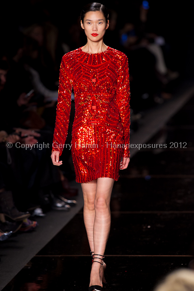 Monique Lhullier - Fall/Winter 2012 - Mercedes-Benz New York Fashion Week