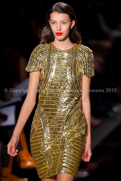 Monique Lhullier - Fall/Winter 2012 - Mercedes-Benz New York Fashion Week