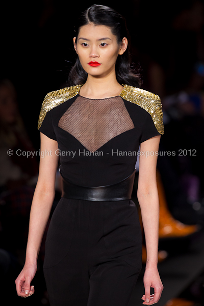 Monique Lhullier - Fall/Winter 2012 - Mercedes-Benz New York Fashion Week