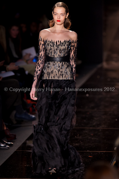 Monique Lhullier - Fall/Winter 2012 - Mercedes-Benz New York Fashion Week