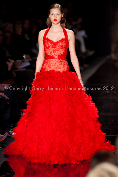 Monique Lhullier - Fall/Winter 2012 - Mercedes-Benz New York Fashion Week