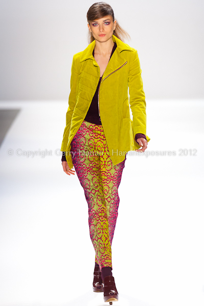 Nanette Lepore - Fall/Winter 2012 - Mercedes-Benz New York Fashion Week