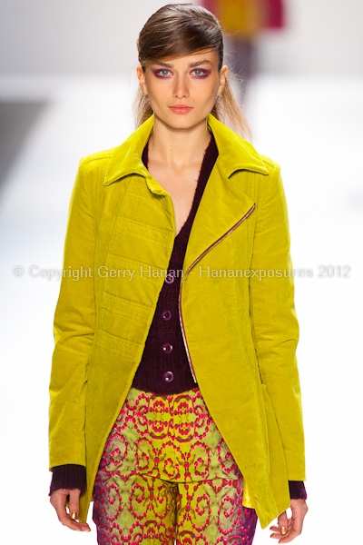 Nanette Lepore - Fall/Winter 2012 - Mercedes-Benz New York Fashion Week