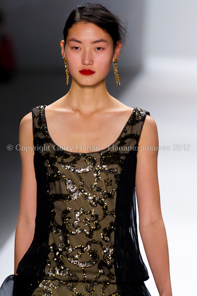 Tadashi Shoji - Fall/Winter 2012 - Mercedes-Benz New York Fashion Week