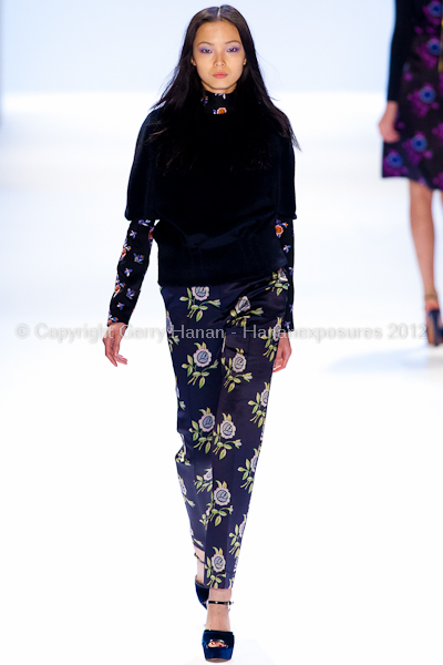 JILL STUART - Fall/Winter 2012 - Mercedes-Benz New York Fashion Week