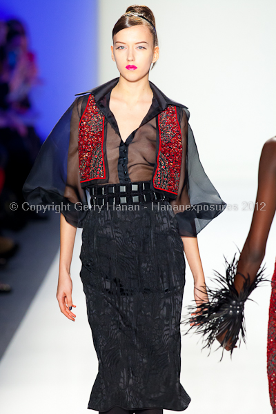 Joanna Mastroianni - Fall/Winter 2012 - Mercedes-Benz New York Fashion Week