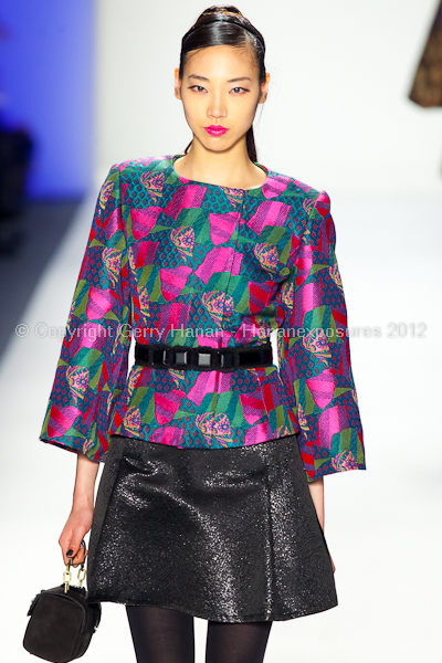 Joanna Mastroianni - Fall/Winter 2012 - Mercedes-Benz New York Fashion Week