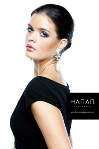 Gabriela Gonzalez Wilhelmina Brown model photographed in the studio by Hananexposures.