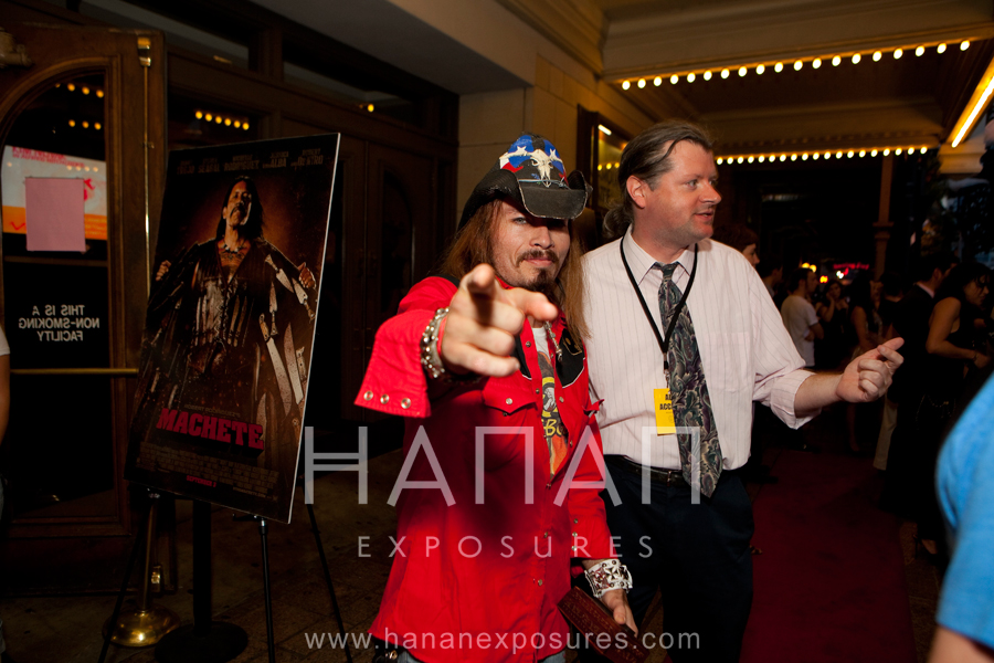 Billy Blair Machete Austin Red Carpet premiere