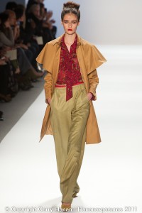Mercedes Benz 2011 New York Fashion Week Hananexposures Luca Luca Fall 2011