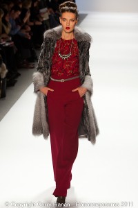 Mercedes Benz 2011 New York Fashion Week Hananexposures Luca Luca Fall 2011